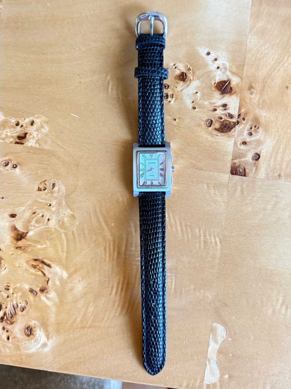 Vintage Croton Rectangular Quartz Watch